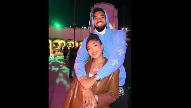 Karl-Anthony Towns and Jordyn Woods