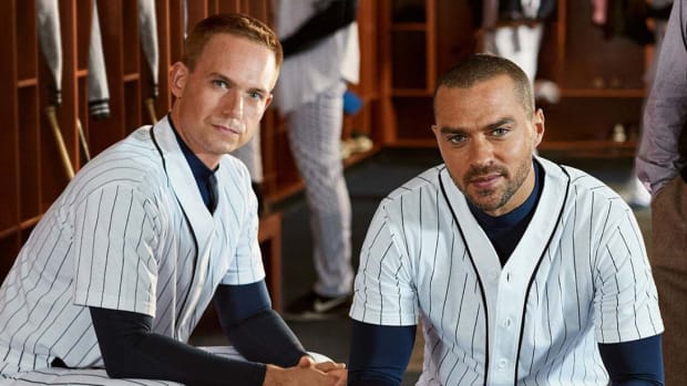 Patrick L. Adams and Jesse Williams in Take Me Out