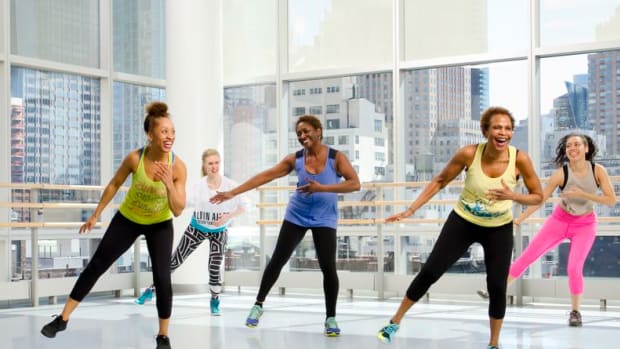 Zumba at Ailey Extension. Photo by Kyle Froman