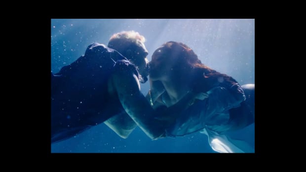 Chris Brown and Normani in his "WE (Warm Embrace)" music video