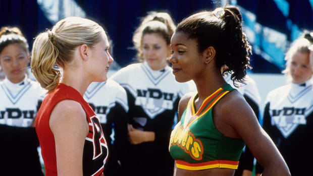 Kirsten Dunst and Gabrielle Union in Bring It On