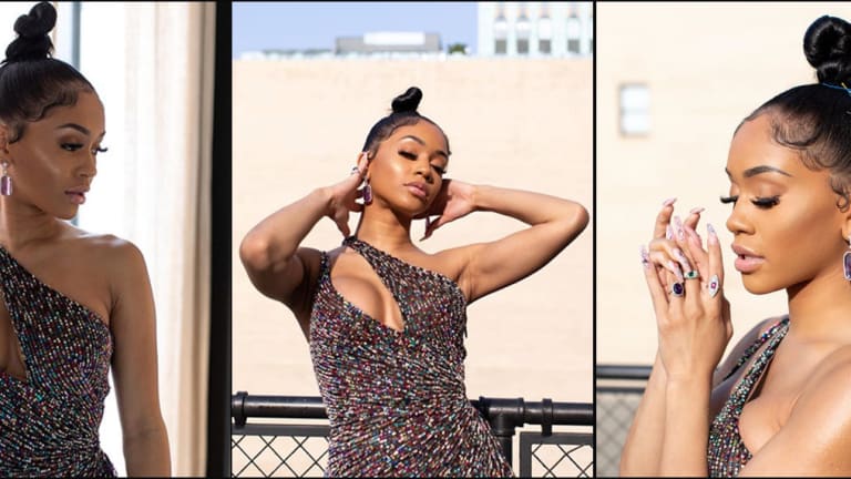 Get the Look: Saweetie’s Playful Coil Bun