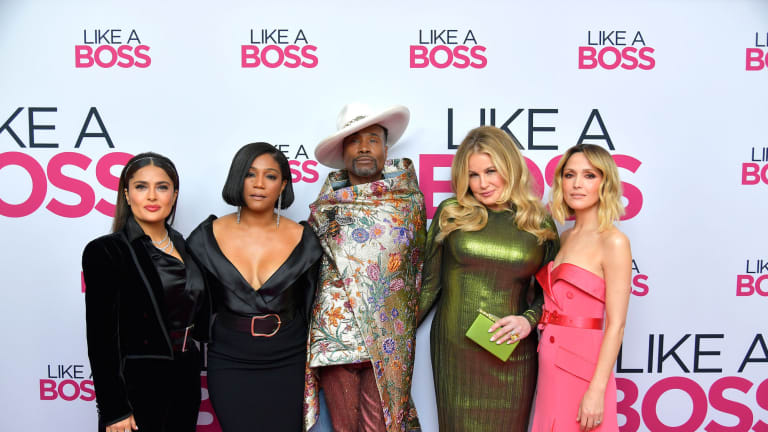 SocietEye: Tiffany, Rose, Salma & More Walk the ‘Like a Boss’ Pink Carpet