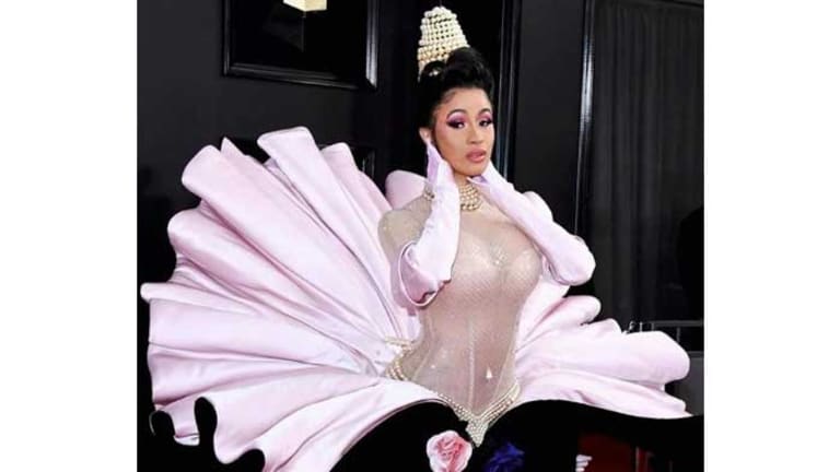 Cardi B Grammys Hair Stylist Gives Secret To Pearl Updo