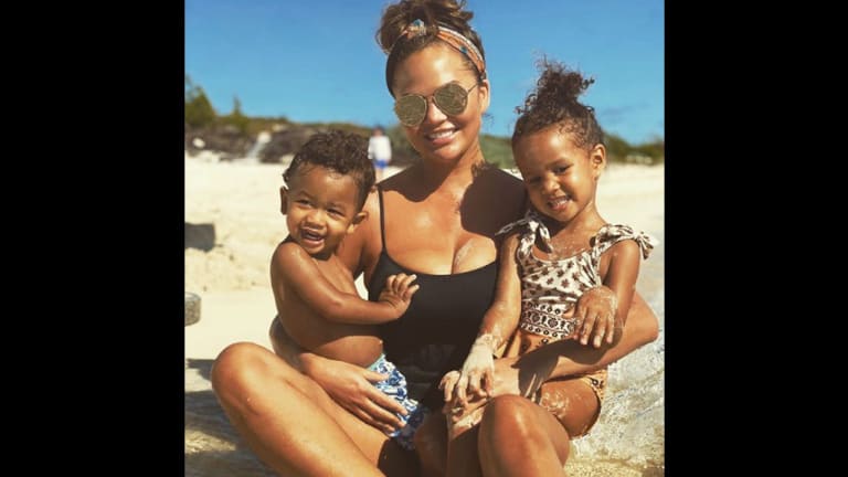 Heard on the Street: Chrissy Teigen Made Her Twitter Private After Kids Insult