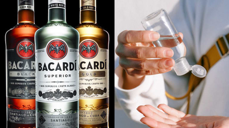 Bacardi Makes Shift at Distillery to Help Produce Hand Sanitizer