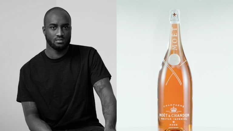 Sip Your Moët & Chandon Rosé Champagne Like Virgil Abloh