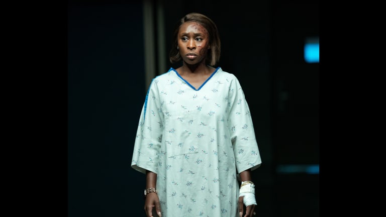 Something Is Biting Cynthia Erivo in 'Roar'