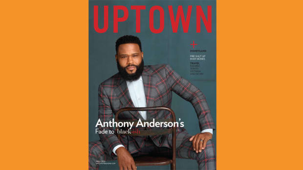 UPTOWN Fall 2021 cover featuring Anthony Anderson