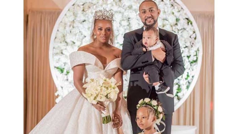 Eva marcille new baby best sale