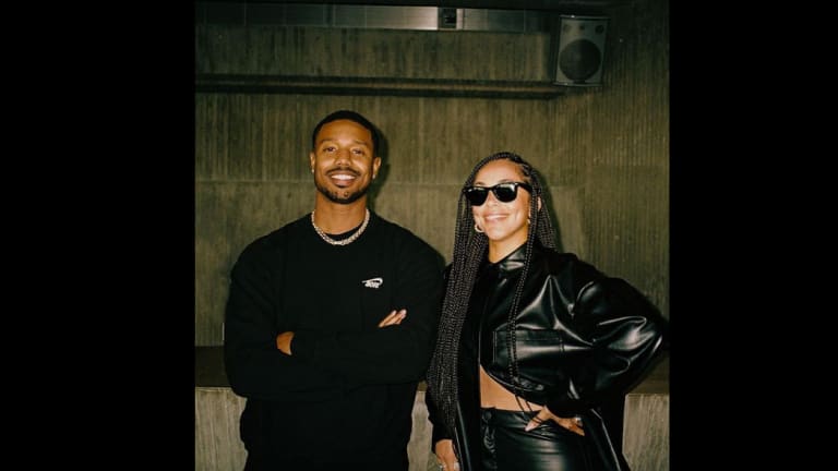 Michael b jordan leather jacket cheap