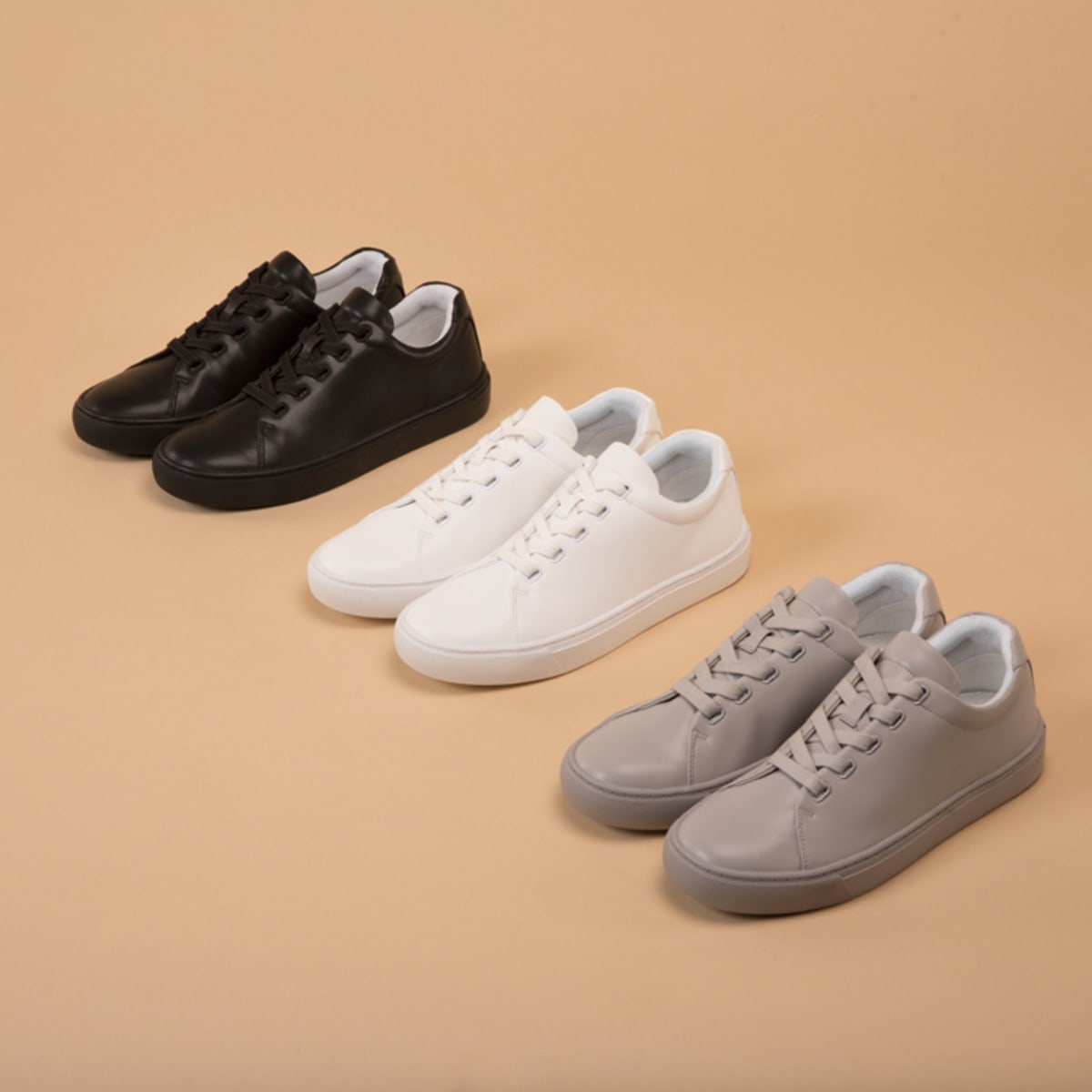 White uptown sneakers cheap