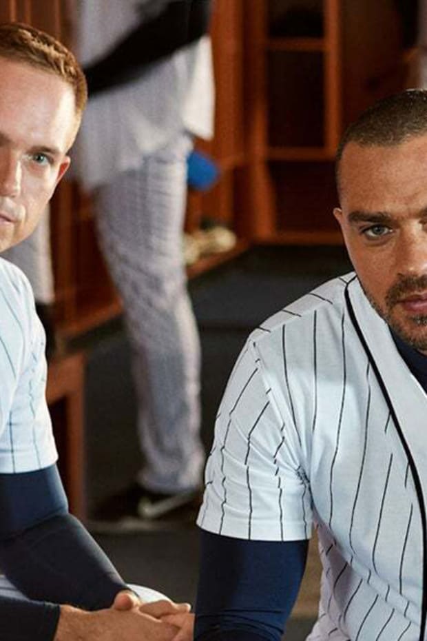 Patrick L. Adams and Jesse Williams in Take Me Out