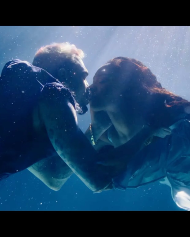 Chris Brown and Normani in his "WE (Warm Embrace)" music video