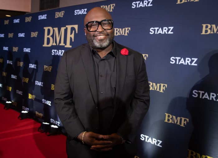 BMF show runner, executive producer, and writer Randy Huggins