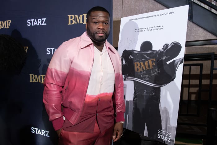 BMF executive producer and director Curtis "50 Cent" Jackson