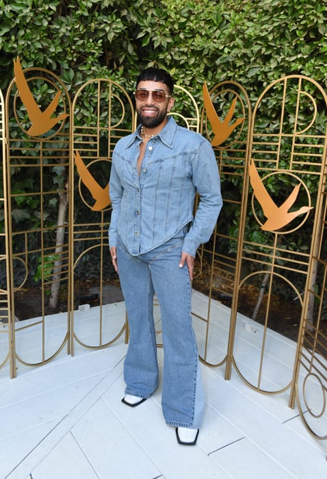 Angel Merino at the Grey Goose Essences x GRAMMYs: Sound Sessions featuring Tinashe at Intrigue, WYNN Las Vegas