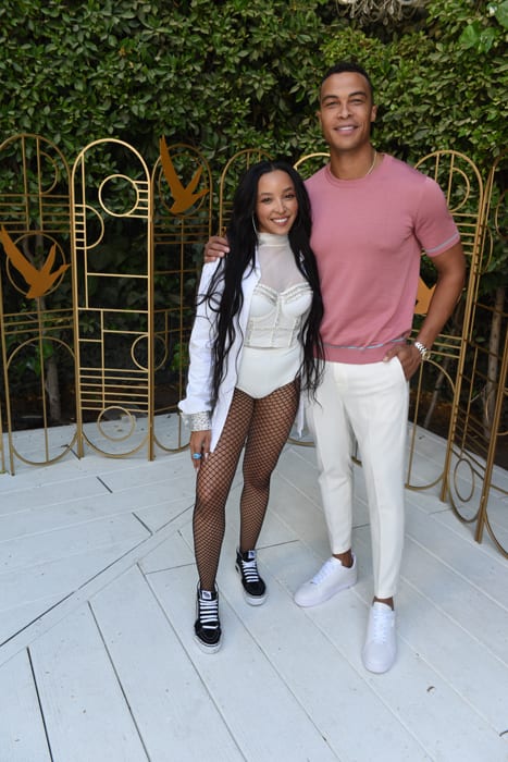 Tinashe and Dale Moss at the Grey Goose Essences x GRAMMYs: Sound Sessions featuring Tinashe at Intrigue, WYNN Las Vegas