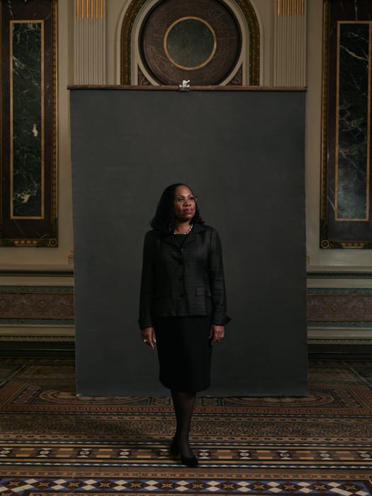 The White House partnered with photographer Lelanie Foster, from the Bronx, to take Judge Ketanji Brown Jackson’s first portrait following her historic bipartisan Senate confirmation.