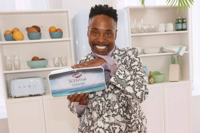 Billy Porter for Clorox Scentiva's #YASCLEAN campaign