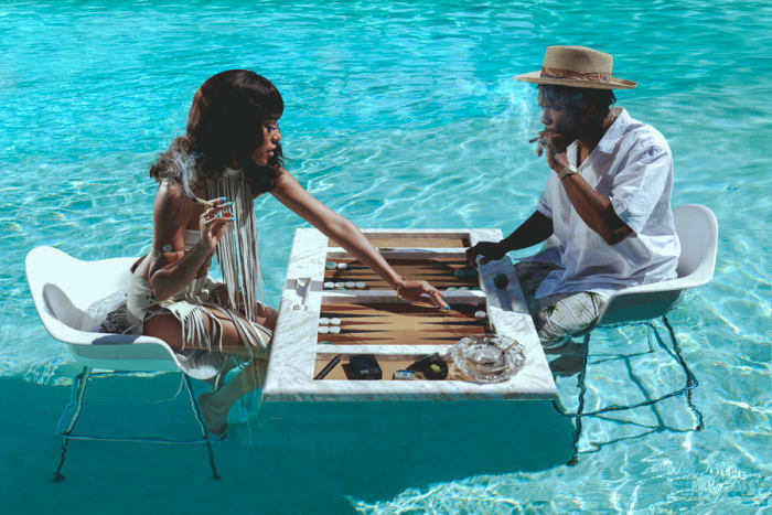 Fashion designer and stylist Aleali May and rapper Curren$y appear in "The Good Life, Redefined," which was shot by Hype Williams for MONOGRAM.