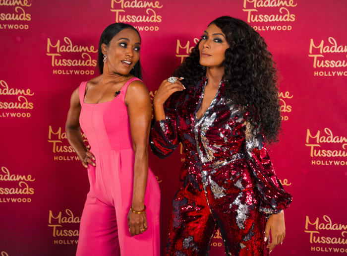 Madame Tussauds Hollywood will officially unveil Angela Bassett's wax figure on the Late Late Show with James Cordon.