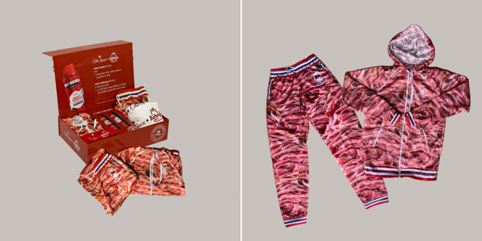 The limited-edition Meat Sweat Defense Kit from Old Spice and Arby's