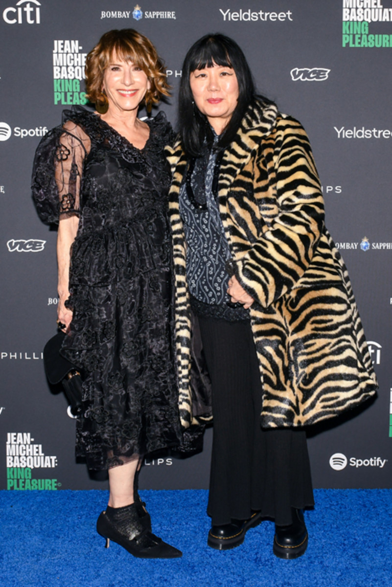 Ileen Gallagher and Anna Sui