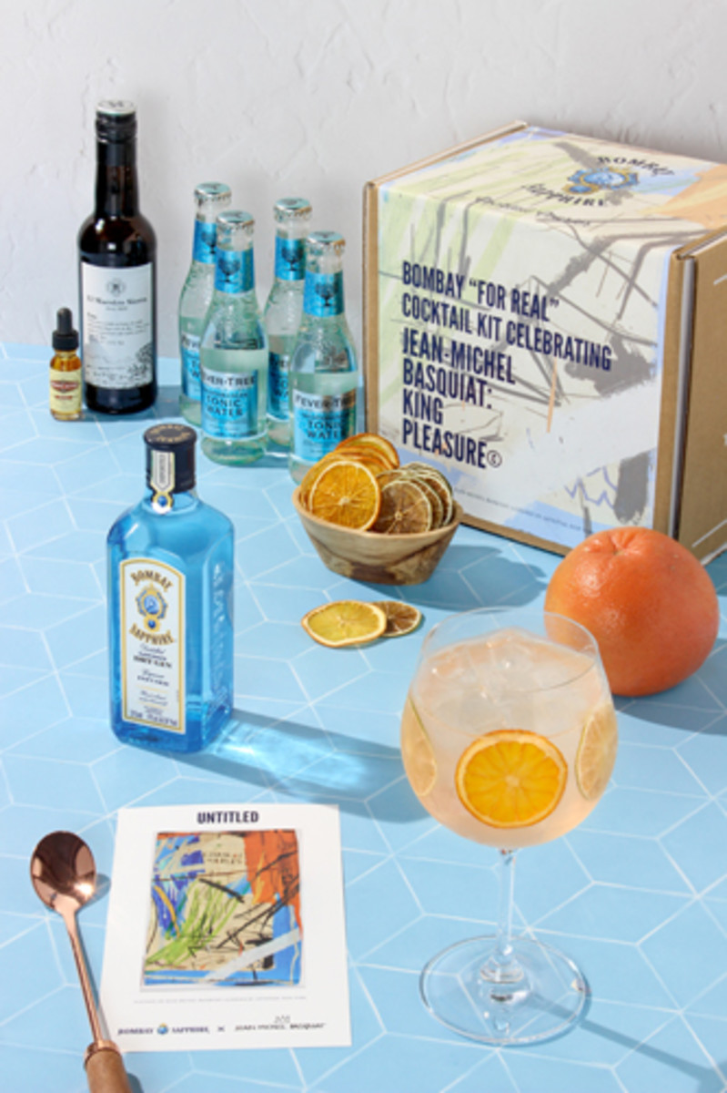 "Sprout in Pisces" cocktail kit from the "Bombay for Real" collectible trio