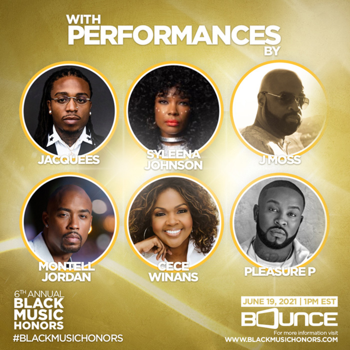 6th Annual Black Music Honors performers