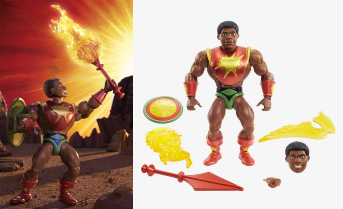 Masters Of The Universe Origins Sun-Man Action Figure
