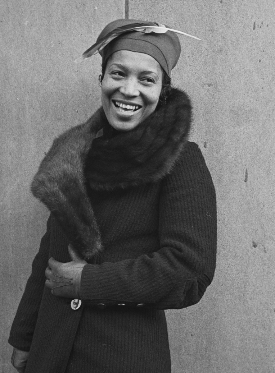 Zora Neale Hurston was friends with Carl Van Vechten, famed photographer during the Harlem Renaissance, who took this portrait on November 9, 1934.