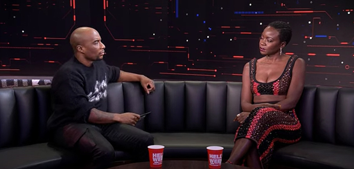 Danai Gurira sits down for a one-on-one on Comedy Central's Hell of a Week with Charlamagne Tha God.